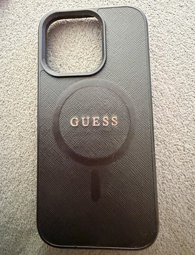 Guess logo black - black, for