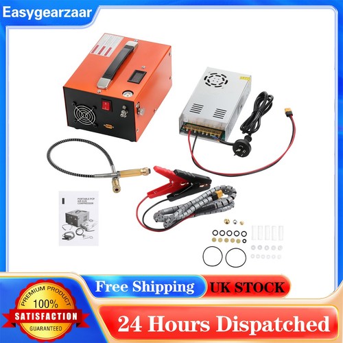 Pcp air compressor - manual, stop