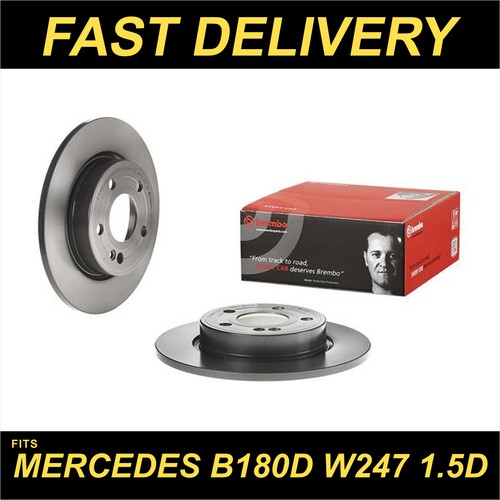 Brake discs pair solid - pair,