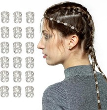 60 Pieces Aluminum Dread Locks