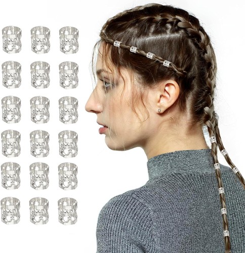 Pieces aluminum dread locks - 60,