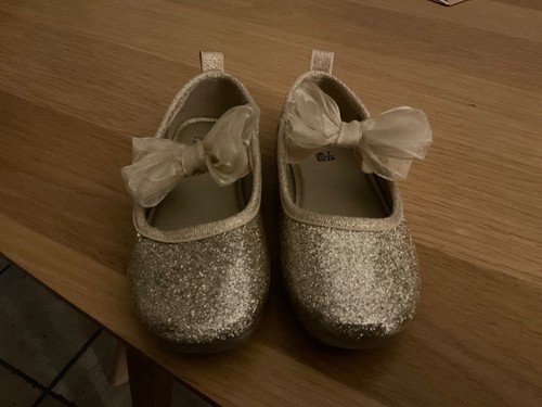 Gold sparkle patent girls - f&f,