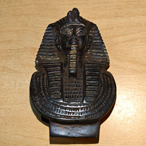 Black egyptian pharaoh bust - black,