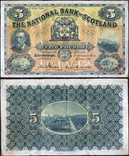 National Bk of Scotland. Five