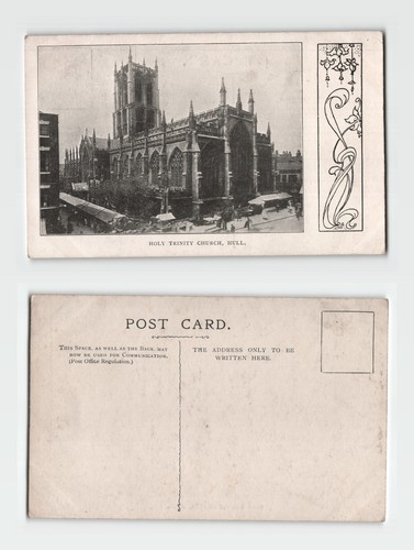 Postcard holy trinity church - postcard,