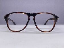 Persol Eyeglasses Frames Men Brown Oval Ratti Meflecto Vintage 1970S 649 MCQUEEN