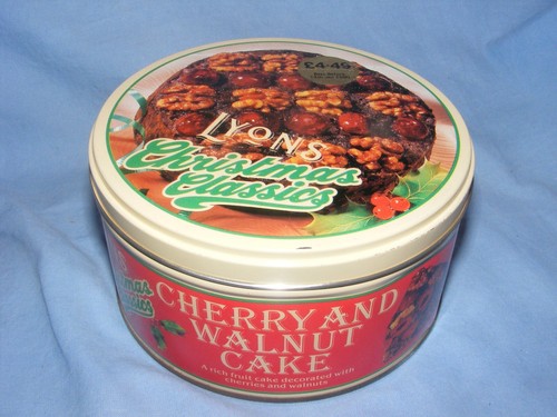 Lyons christmas tin 1990 - lyons,
