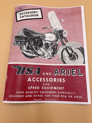 Bsa ariel accessories - bsa, speed