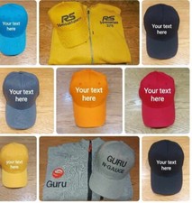 Embroidered Baseball Cap with various car logos & colours available, one Size  