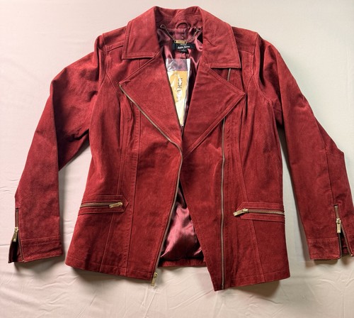 Dennis basso red suede - dennis, leather