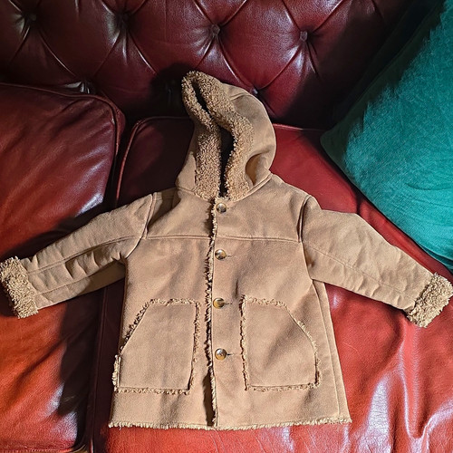 Zara baby beige faux - baby,