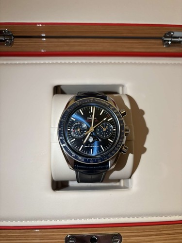 Omega watch blue side the - omega,