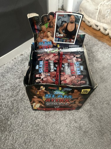 Slam attax rumble wwe topps - attax,