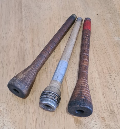Antique wooden weaving - antique, pirns