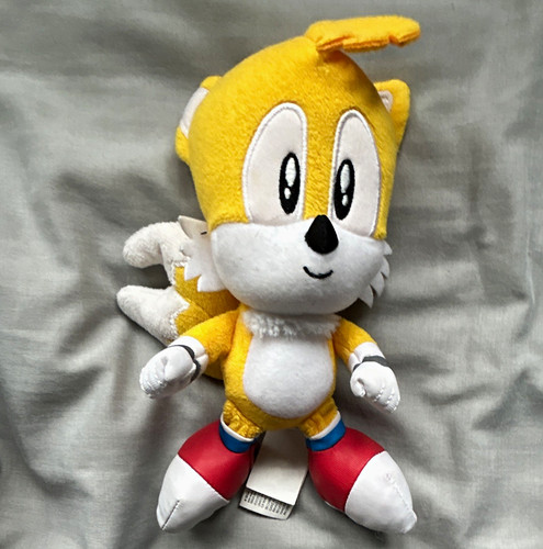 Sonic the hedgehog tails plush - sonic,