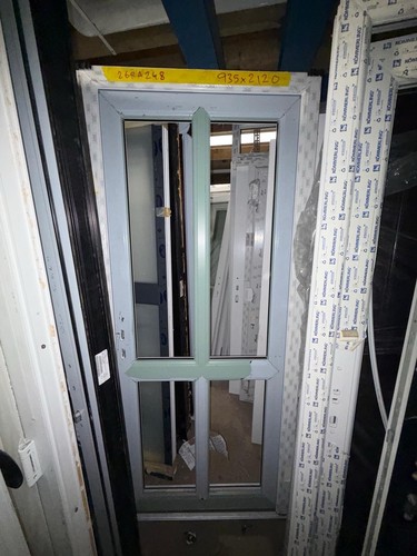New chartwell green upvc door - new,