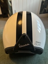 Vespa Crash Helmet With Integrated Sunglasses Size Small