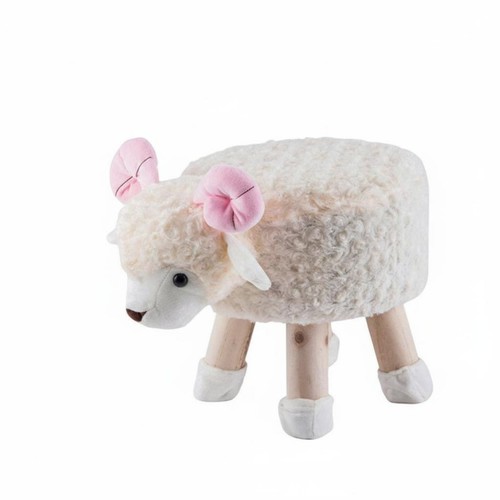 Fuzzy cover creature ottoman - fuzzy,