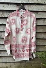 Unisex Hippie cotton lightweight Shirt Hippie Bohemian Style Clothing 