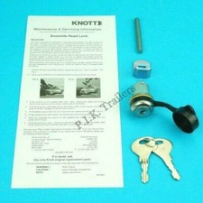 Security Hitch Lock for Knott Avonride Coupling on Ifor Williams Horse Box HB505