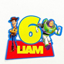 Toy Story Cake Topper Glitter