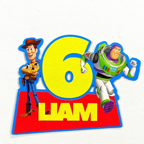Toy story cake topper - topper, glitter