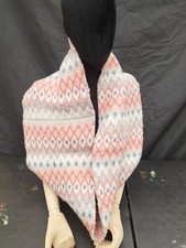 Large Snood Fat Face Patterned Peru Style Warm 