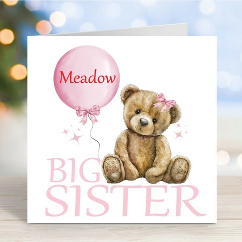 Personalised big sister - big,