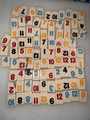 Rummikub number tiles original - rummikub,