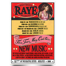 Raye This Tour May Contain New