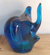 Vintage Mdina Glass Elephant
