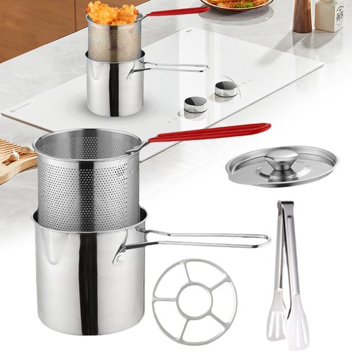 Deep frying pot tempura - frying, french