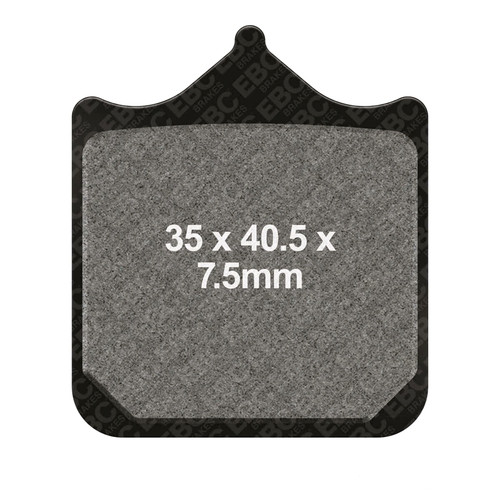 Pairs brake pads - 2, ebc
