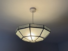 Glass Uplighter  Ceiling Shade 