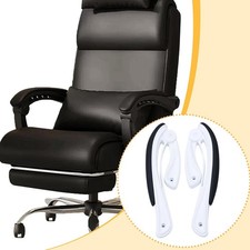 2x Office Chair Armrests Comfortable Stylish Sponge Elegant Ergonomic Design