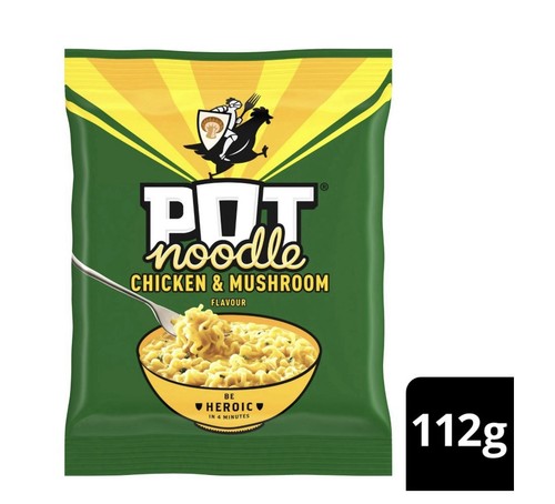 Pot noodle 112g chicken - chicken, &