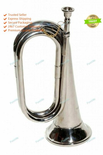 Bugle nickle finish old - bugle, school