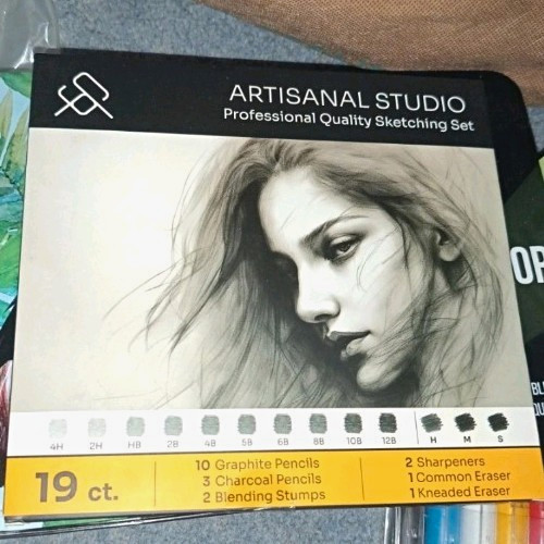 Artisanal studio sketch - artisanal, pencil