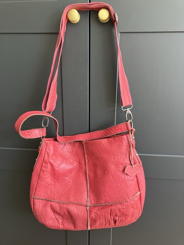 White stuff red leather - stuff, double