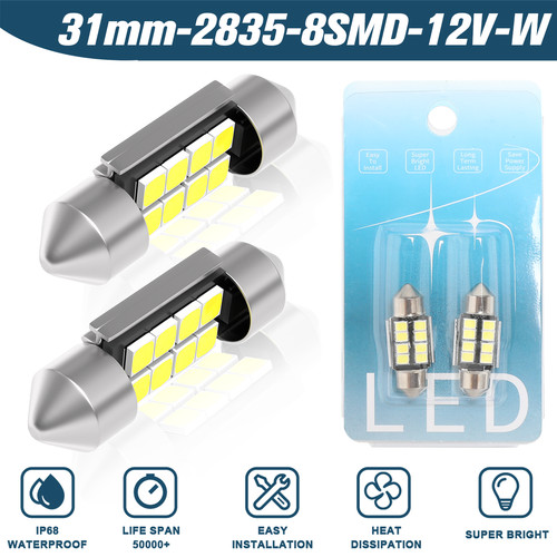 2pcs 31mm de3175 led - de3175,