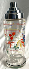 1930'S  ART DECO ANTIQUE GLASS