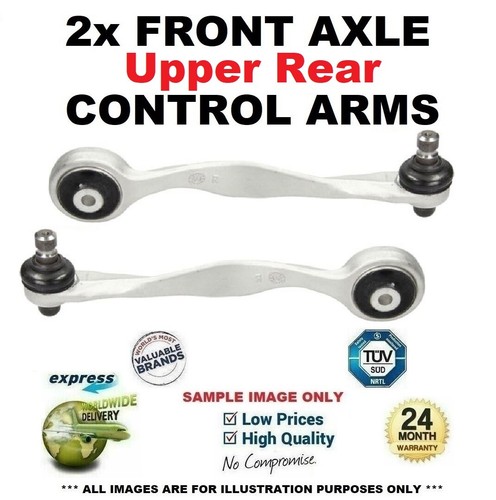 Front axle upper rear - front,