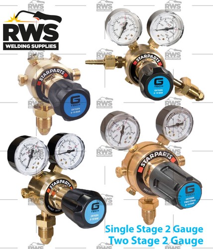 Oxygen gas regulator - gas,