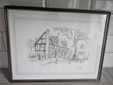 Rural English Pub Illustration