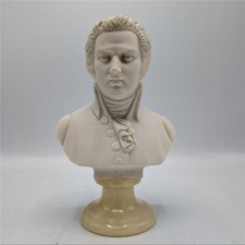 Mozart Bust on Alabaster Dust by A. GIANNELLI