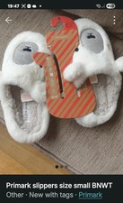 Primark Furry Cream Slippers