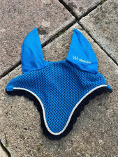 John Whitaker horse fly veil blue - full size