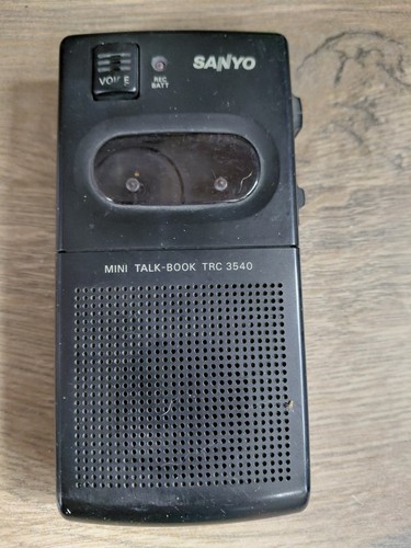 Sanyo talk book trc 3540 - talk-book, trc-3540