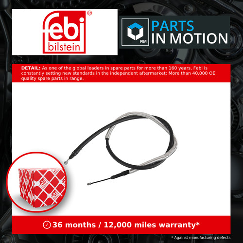 Handbrake cables fits fiat - 2x,