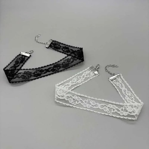 Women short lace - lace, choker